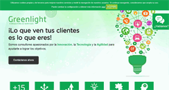 Desktop Screenshot of greenlight.es