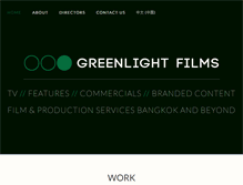Tablet Screenshot of greenlight.co.th