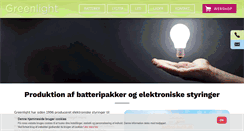 Desktop Screenshot of greenlight.dk